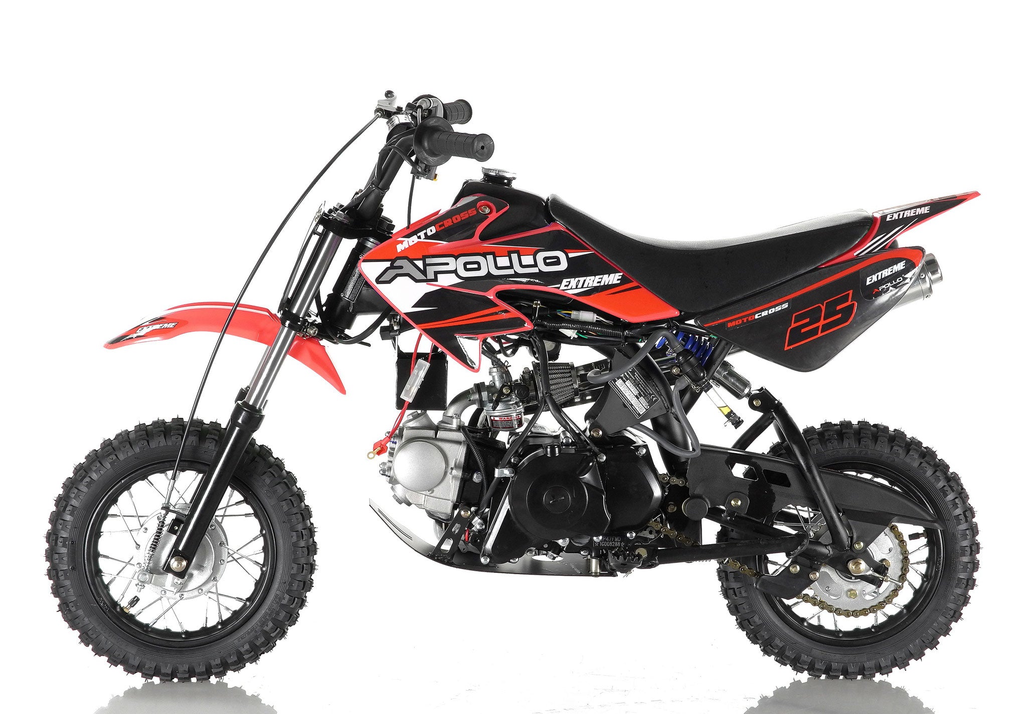 Best Apollo DB25 70cc Mini Dirt Bike/Pit Bike For Sale – PowerRideOutlet